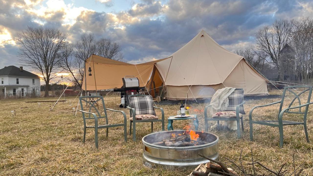 Shenandoah Valley Glamping - Amazing Views - Farm Edinburg Exterior foto
